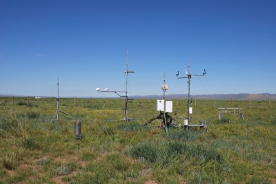 鳥取大学乾燥地研（当時）篠田博士の観測サイト