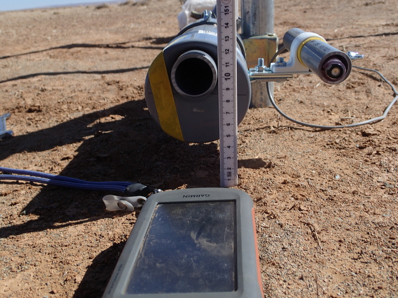 調査・観測1：飛砂観測装置