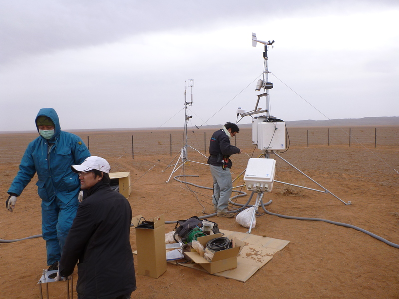 観測サイト設営4