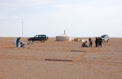 観測サイト設営2